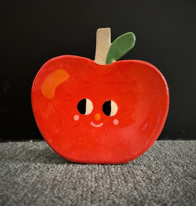 Ceramic apple